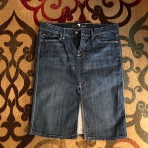 7 For All Mankind Skirt